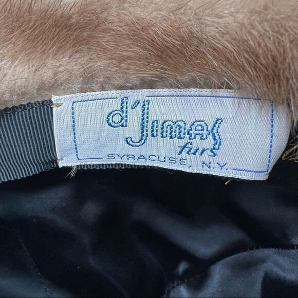 - Vincent and Bill vintage brown fur hat - Picture 9 of 10